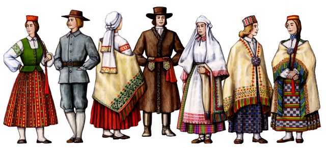Традиционная одежда.
