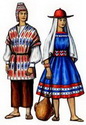 Боливийцы — Традиционная одежда.
