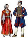 Черногорцы — Традиционный костюм.