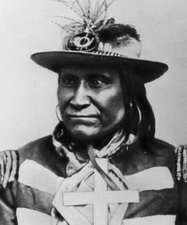 Апачи. Таха, вождь кайова-апачи. Форт-Силл (индейская территория). 1870-е гг.