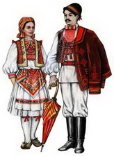 Хорваты. Традиционный костюм.