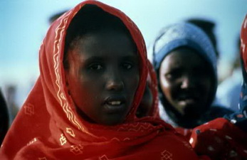 Сомалийцы. Женщина.