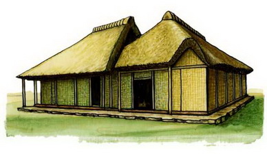 Японцы. Традиционное жилище.